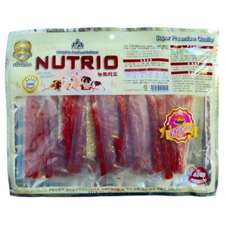반려견 트릿 활동 숯불 양고기 400g 1P 애견 육포