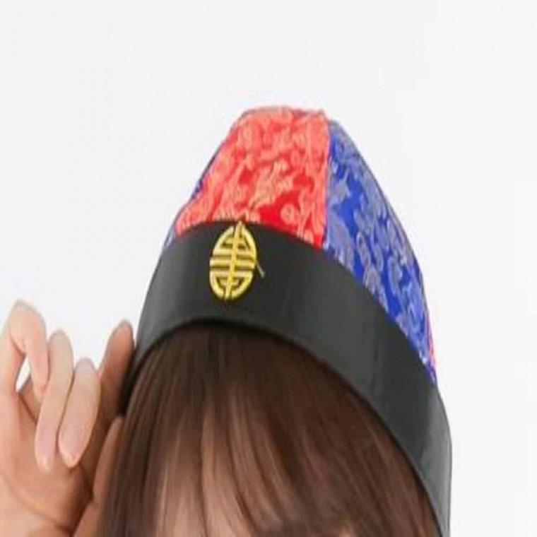 차이나 모자 대 할로윈파티 할로윈장식 코스프레모자 할로윈모자 이색모자 여성모자 특이한모자 할로윈코스