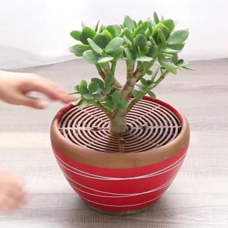 화분 커버 덮개 19cm 원형화분덮개 화분흙커버 화분보호커버