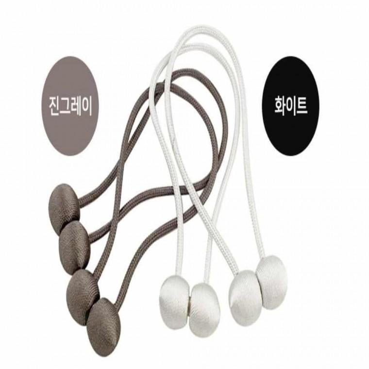 자석 커튼타이 2p 커텐자석 커튼악세사리 커튼부속품 커튼자석 커텐끈 커튼로프 커튼고리 커튼부자재 커튼