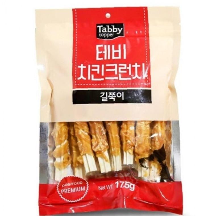 테비 아기자기 강아지 간식 애견 육포 치킨 길쭉이 175g