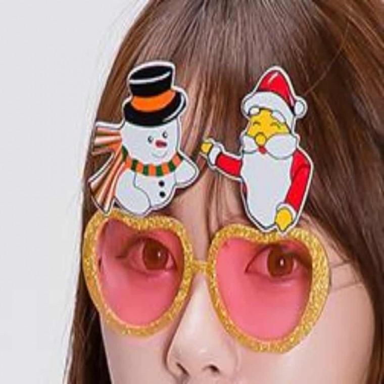 산타 눈사람 안경 크리스마스안경 코스프레안경 이벤트안경 성탄안경 크리스마스파티용품 생일파티소품 크