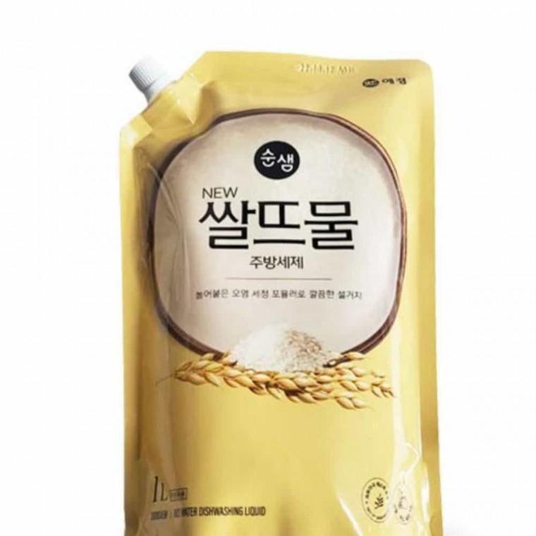 쌀뜨물 주방세제 리필 1L 부엌세제 과일세척제 식기세제