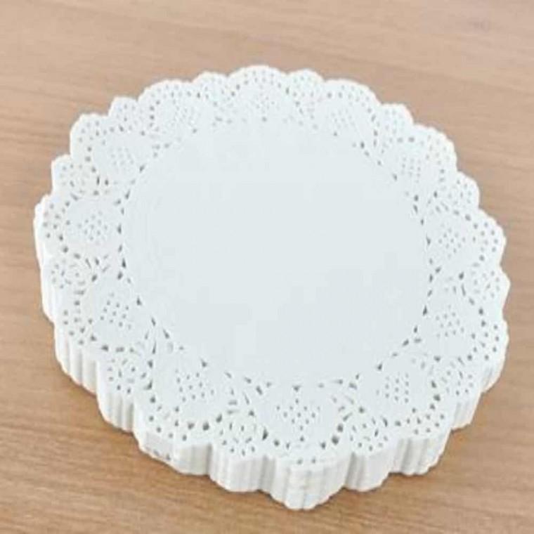 도일리 페이퍼 원형(26.7cm)100매 일회용코스터 종이코스터 카페컵받침 카페코스터 컴받침대 컵받침 찻잔받