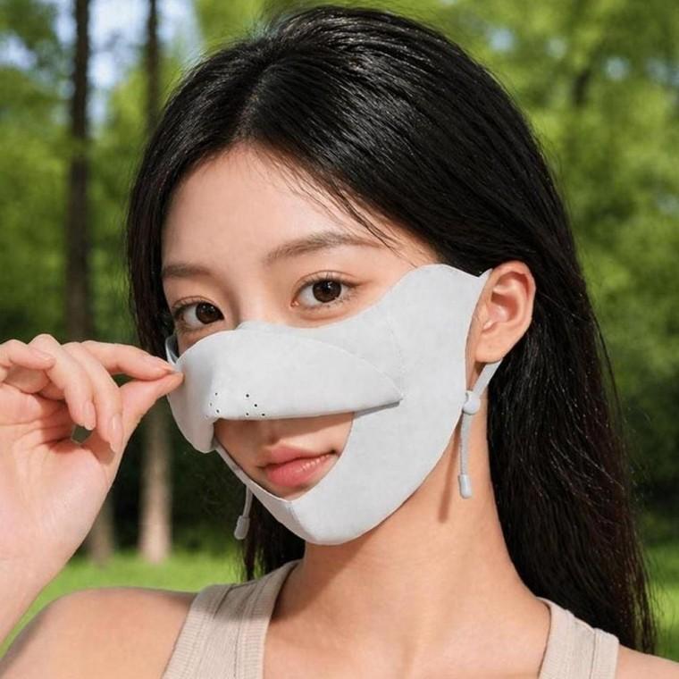 4컬러 페이스가드 스포티 일상 스포츠 운동 오픈형 마스크