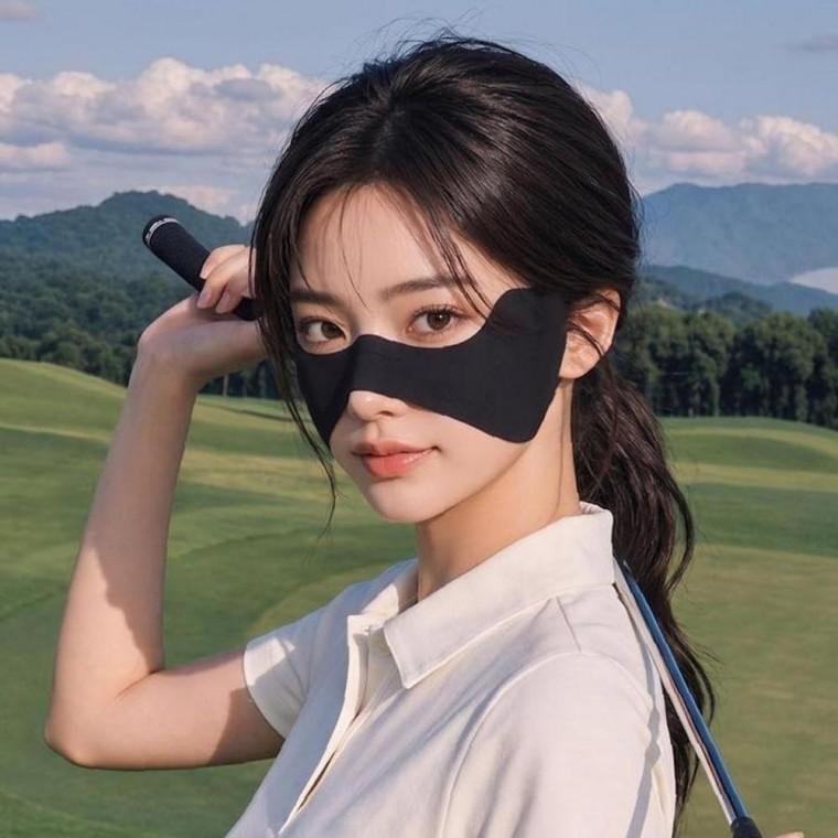 3컬러 눈밑 간편한 보호 아웃도어 야외활동 스포츠 마스크