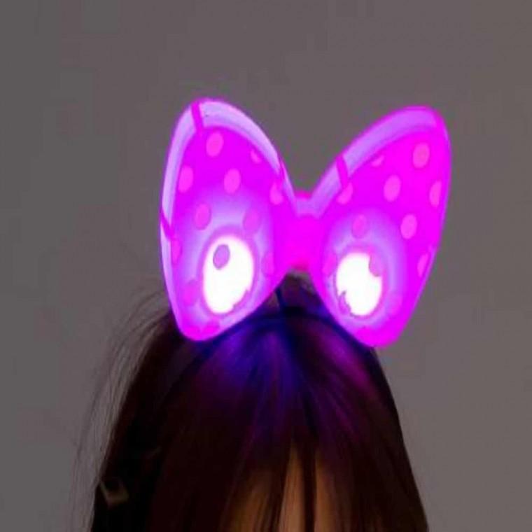 LED 리본 머리띠 헤어장식 머리장식 머리띠소품 헤어머리띠 포인트머리띠 할로윈소품 파티머리띠 헤어띠 파