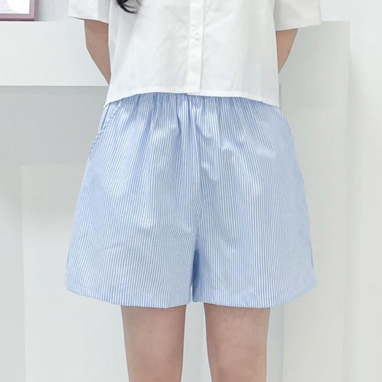 시어서커 스트라이프 반바지