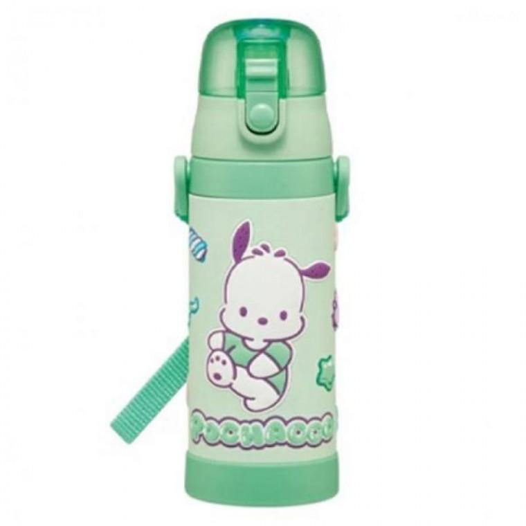 포차코 마슈구미 가벼운 3D 원터치 스테인리스 보틀 480ML
