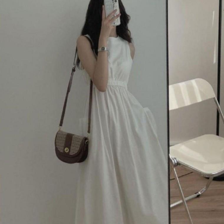 캐주얼원피스 셔링 썸머 여성원피스 롱 휴양지원피스 민소매 휴양지 원피스 나시 캐주얼 여자원피스 여름