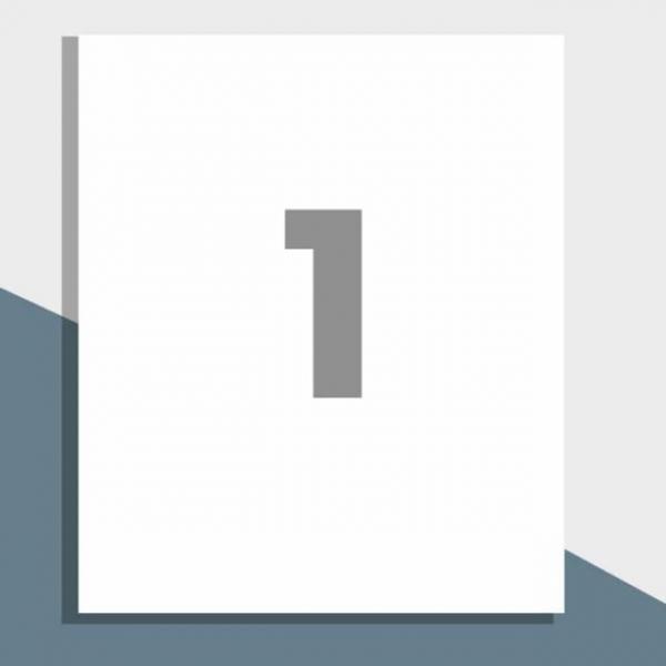 보호용필름 라벨 10매 1칸 A4 보호스티커 투명라벨키퍼