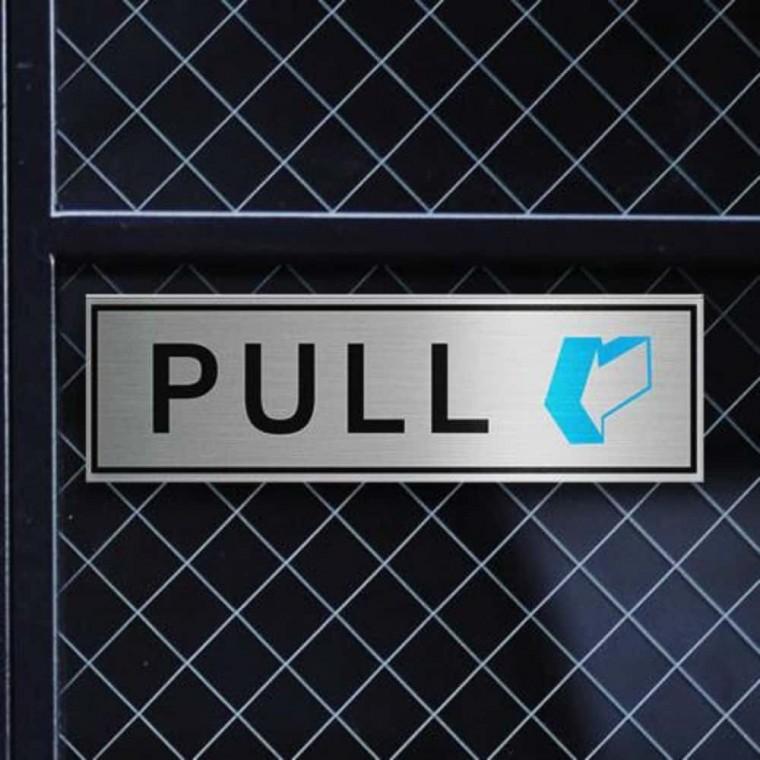 출입문 스티커 PULL/PUSH 푸시풀 미세요당기세요 안내판넬