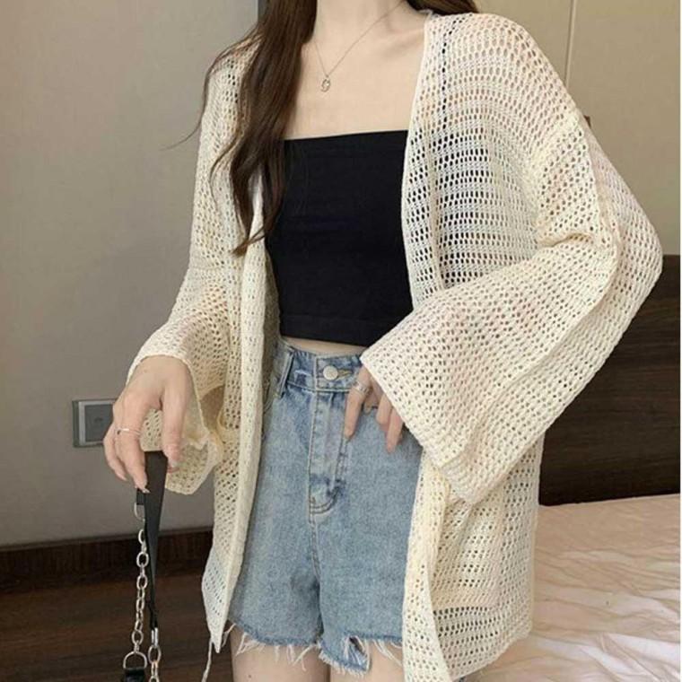 비치가디건 여름 썸머 휴양지가디건 그물 가디건 바캉스 루즈핏 여름가디건 룩 휴양지 여자가디건비치가디