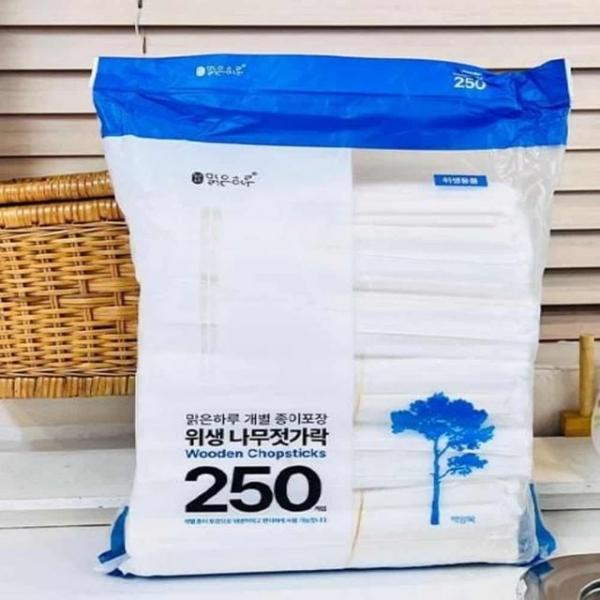 위생 나무젓가락  250P 1회용젓가락 식당젓가락