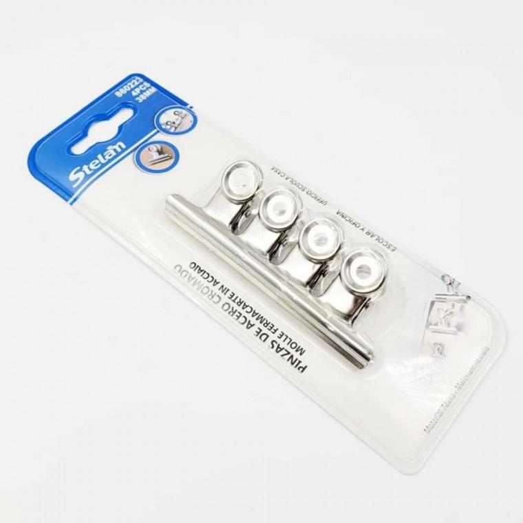 스틸 서류집게 38mm 4P 고정집게 사무용집게 다용도집게