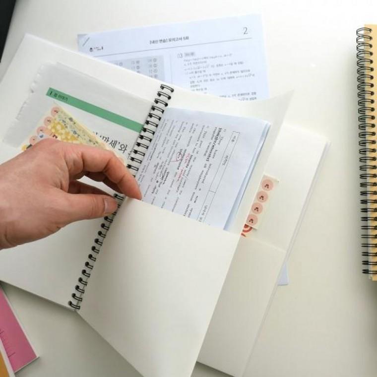 더메모 스프링 차분한 파일노트 (자료정리)