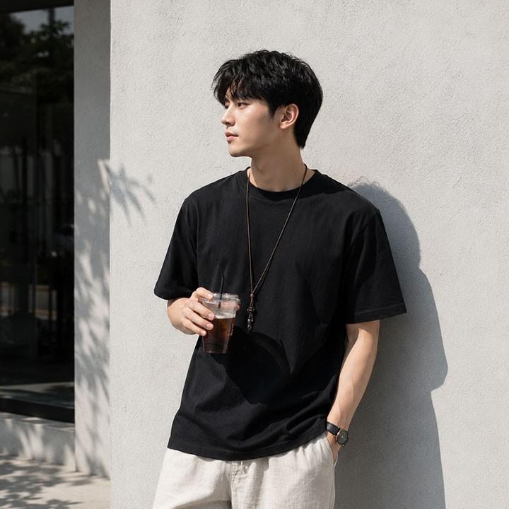 남성 쿨 오버 빅사이즈 반팔티