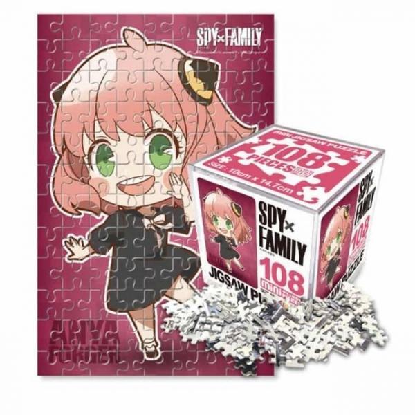 DIY 직소퍼즐 코랄 108피스 스파이패밀리퍼즐 애니메이션퍼즐