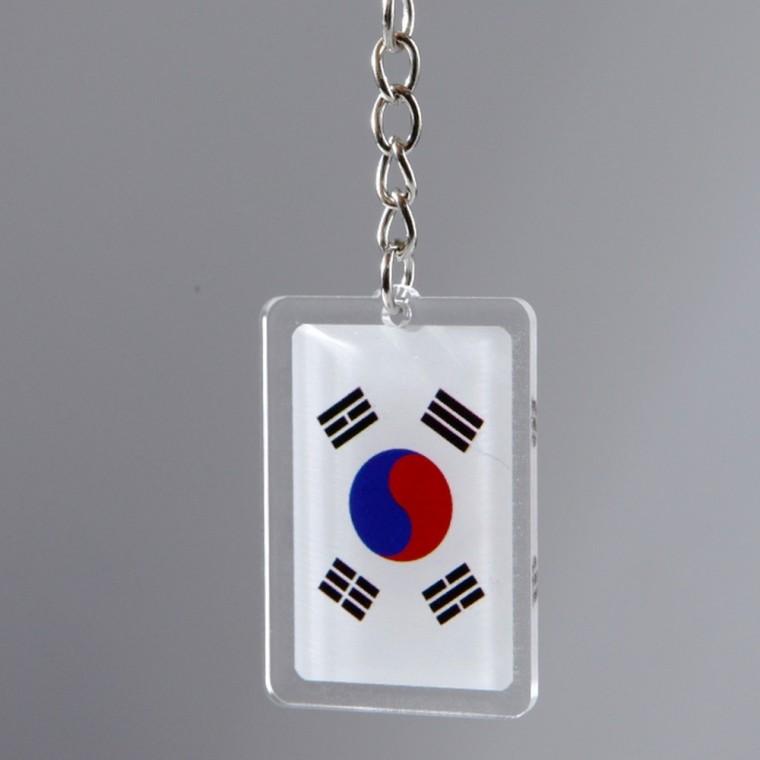열쇠고리 국기열쇠고리 한국키링 작은태극기