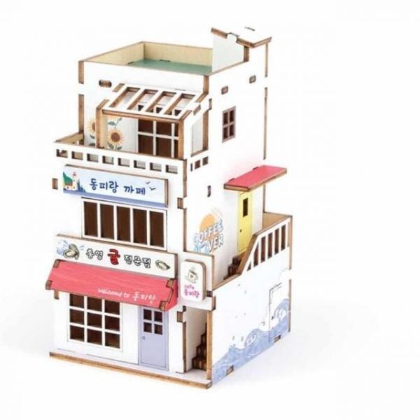 DIY 건물 만들기(굴구이카페) 취미DIY키트 우드DIY