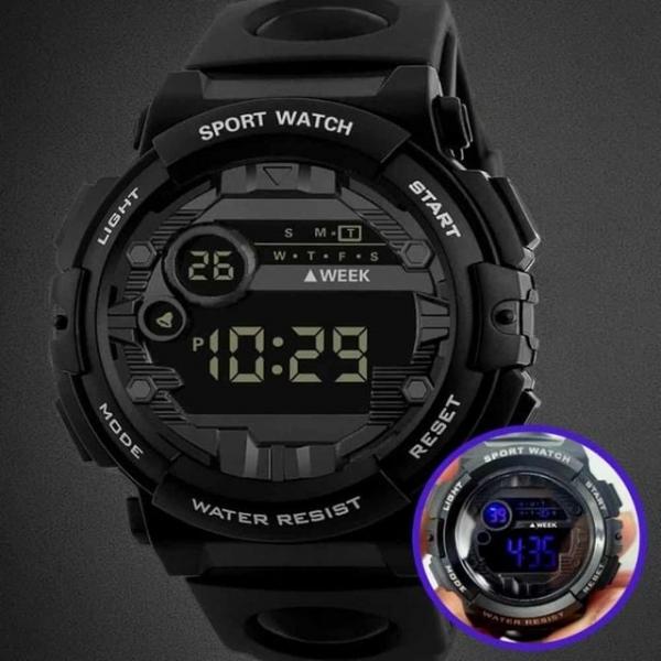 야광 전자시계 남자손목시계 운동워치