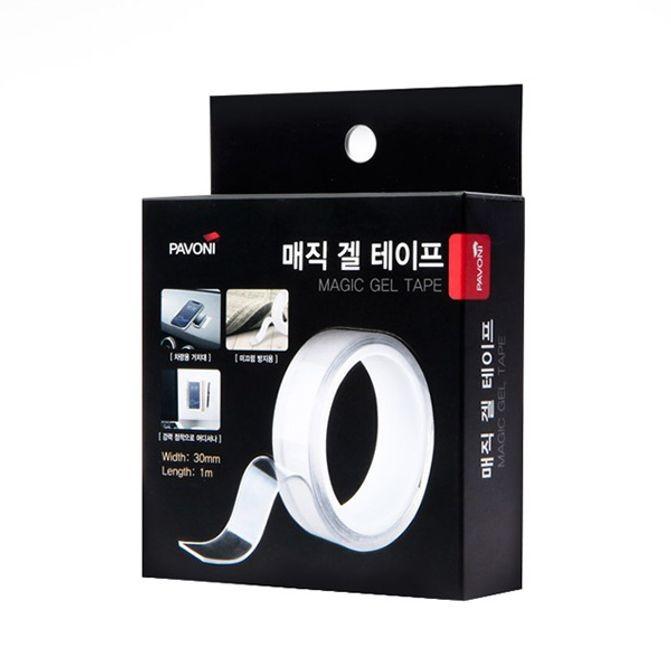 차량용 겔 테이프 클리어겔 미끄럼 방지 테이프 1M