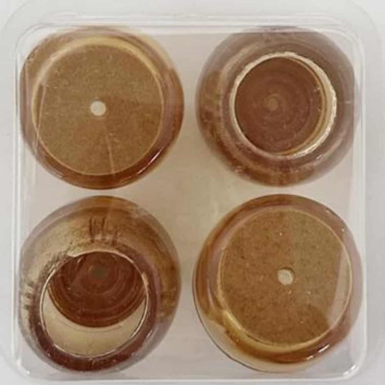 원형 의자발캡4P 30mm 의자소음방지 층간소음방지패드 의자소음방지패드 식탁다리커버 테이블캡 의자다리캡