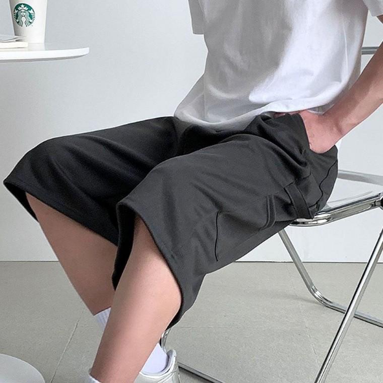 반바지 팬츠 데일리 남녀공용 데일리팬츠 포켓밴딩숏 여름 바지 포켓 밴딩 남녀공용반바지