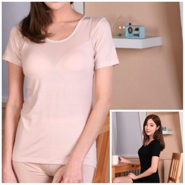 여자반팔런닝 브라런닝 여자이너웨어 여성반팔런닝 메리아스 여성브라런닝 이너티셔츠
