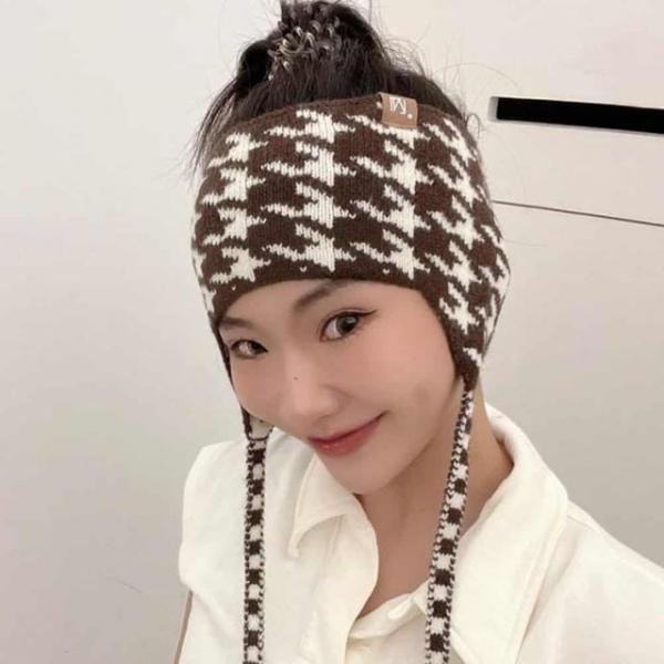 니트 헤어밴드 보온귀마개 이어밴드