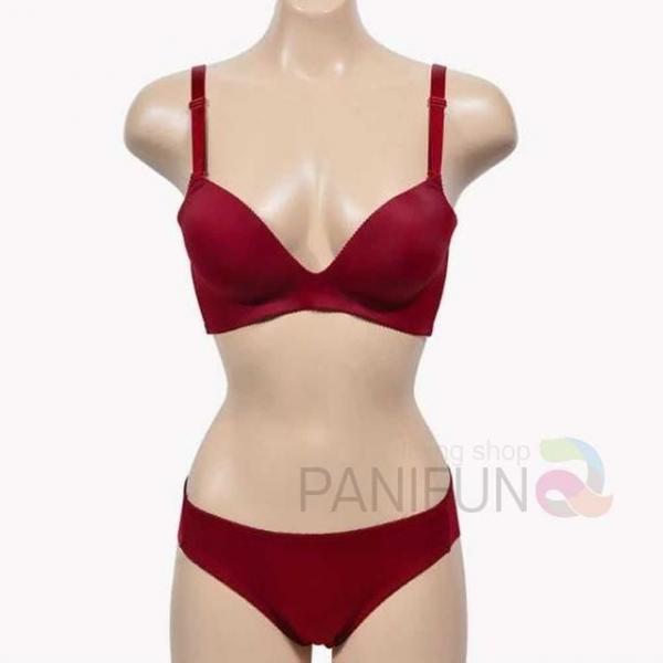 노와이어속옷세트 노와이어볼륨브라 브라셋트 볼륨브라 노와이어브래지어 햄라인팬티