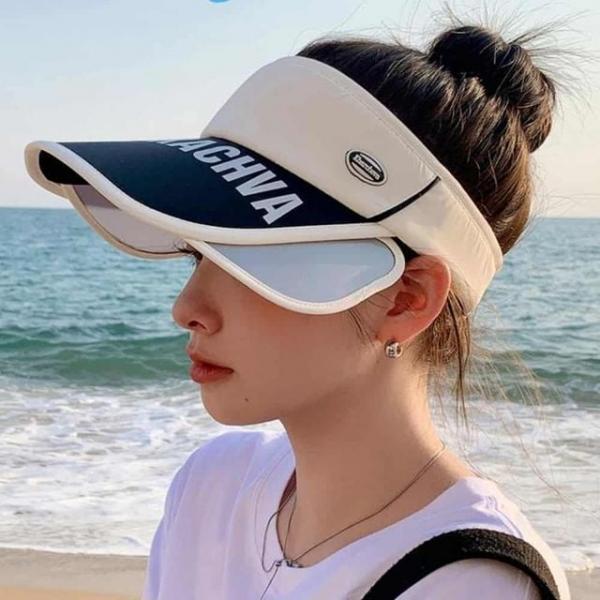 스포츠 선캡 골프모자 챙긴모자