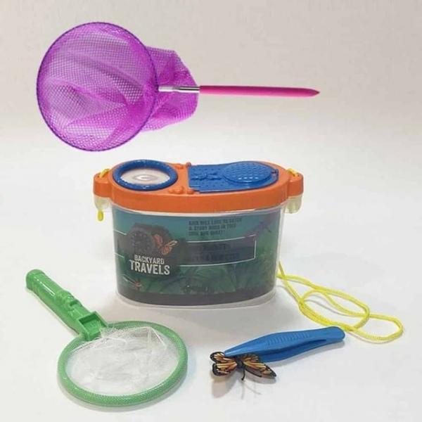 곤충 수집 세트 잠자리채집통 곤충통 채집채