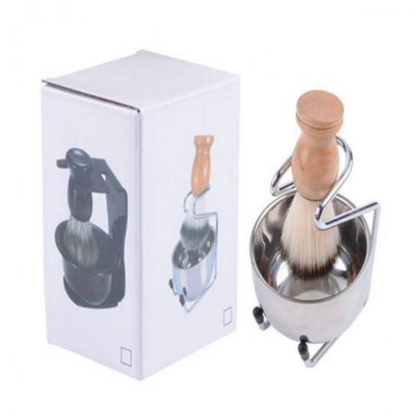 면도 용품 세트 브러쉬+거품기 면도거품솔 쉐이빙용품