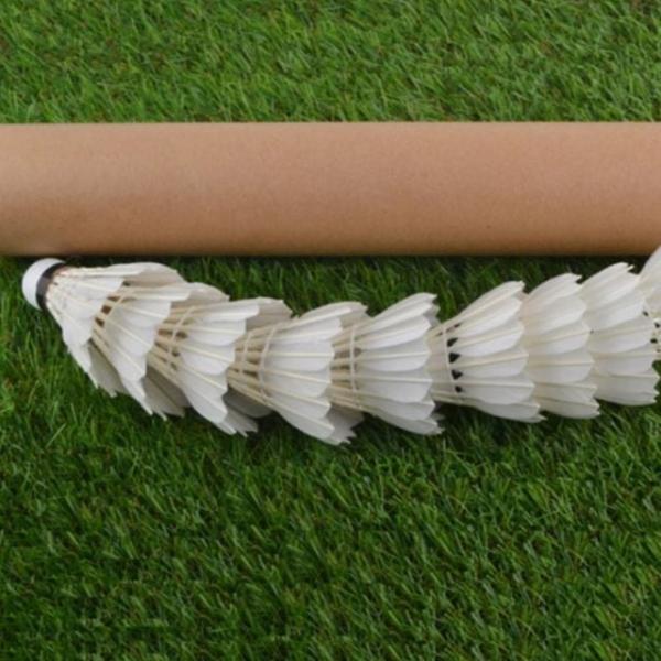 스포츠 공 배드민턴 12개입 셔틀콕 용품 깃털