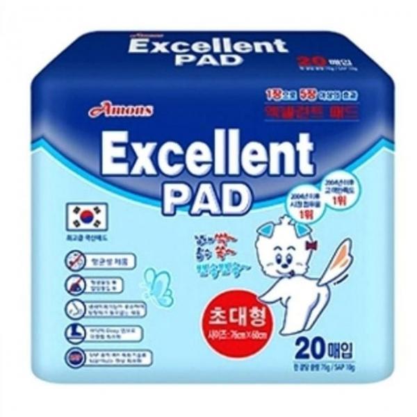 아몬스 배변패드 엑셀런트 초대형 패드 20매