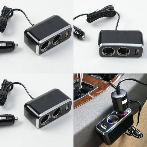 차량용 USB 2소켓 시거잭 휴대폰충전기 스마트폰충전
