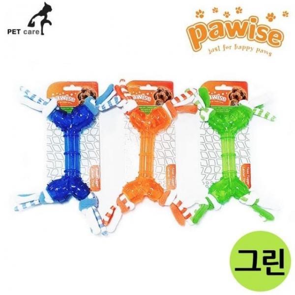 포와이즈 토스 앤 터거 토이 뼈다귀스타일 (그린) (14570)