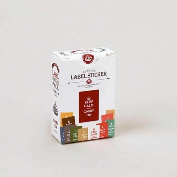 라벨 스티커팩 (캐리온) 글자스티커 다꾸재료