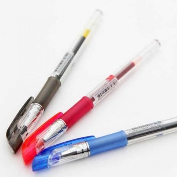 중성 볼펜 0.5mm 12개입 부드러운볼펜 잉크볼펜
