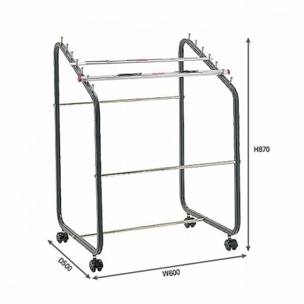 철제 신문걸이 세트 (조립식) 매거진랙 문서보관함