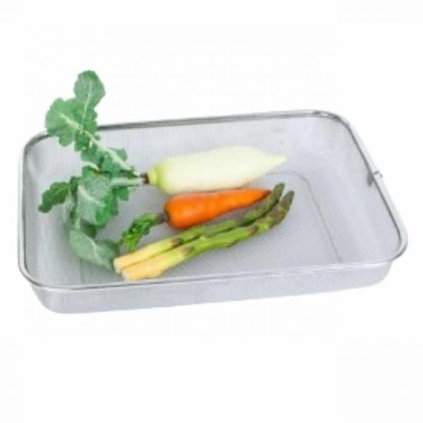 사각 채반 42x30cm 스텐소쿠리 타공채반