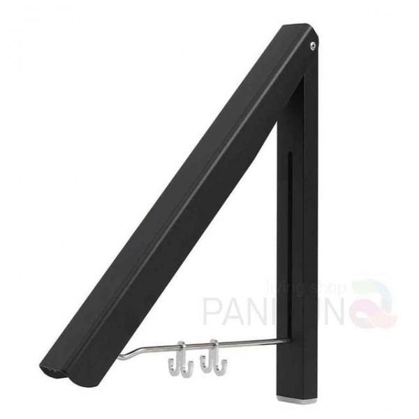 폴딩 벽걸이행거 싱글블랙 후크행거 벽고정후크 벽후크행거 벽후크 벽걸이후크