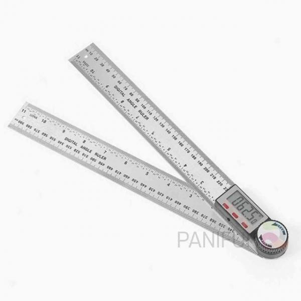 스틸 디지털각도기 30cm 디지털각도계 정밀각도기 목공용자 스틸각도자 각도기자