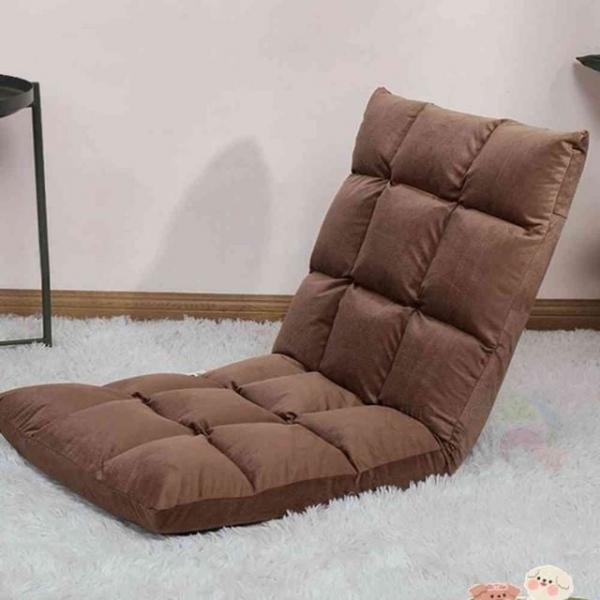 각도조절 좌식소파 브라운 1인용쇼파 원룸소파 좌식쇼파 1인쇼파의자 1인용좌식소파