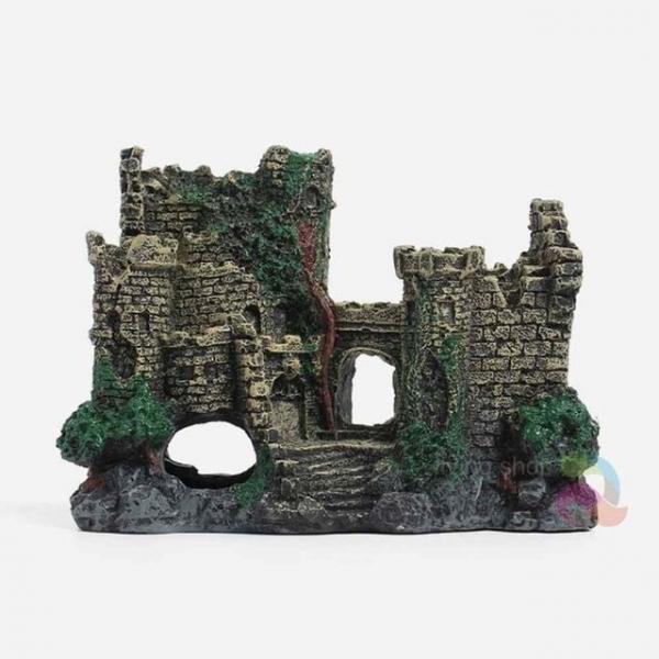 수족관꾸미기 성벽 옐로우 수조장식품 팔루다리움만들기 새우어항꾸미기 구피어항꾸미기 비바리움만들기