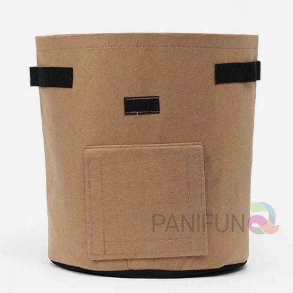 부직포화분 2p 브라운 베란다화분 묘목화분 숨쉬는화분 감자키우기 텃밭용화분