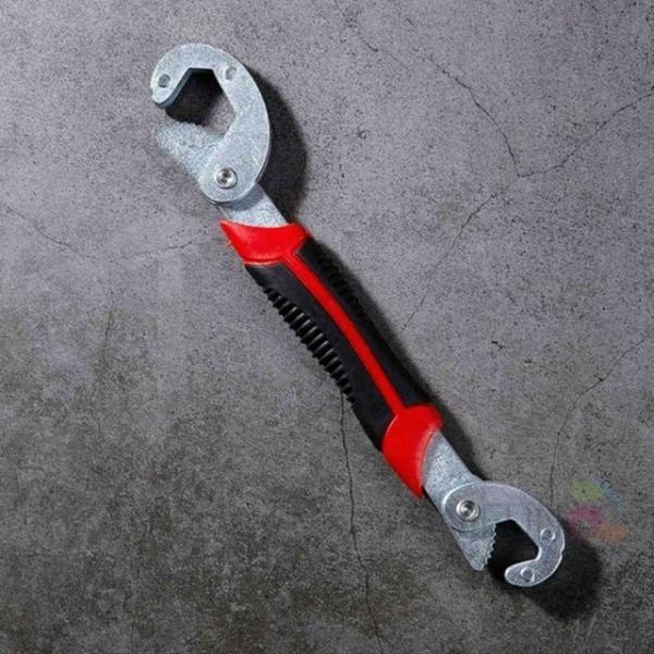자동조절 렌치 6-22mm 멍키스패너 육각볼트드라이버 가정용렌치 만능스패너 소켓렌치