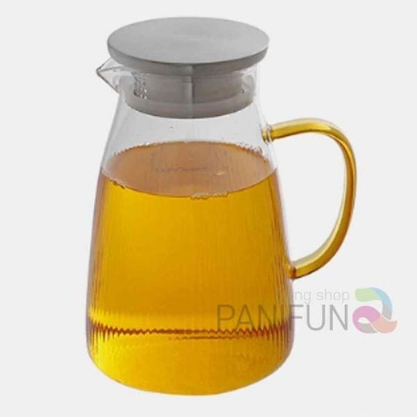 로하 내열 유리물병 1.5L 내열유리병 업소용물통 가정용물병 내열물병 대형물통