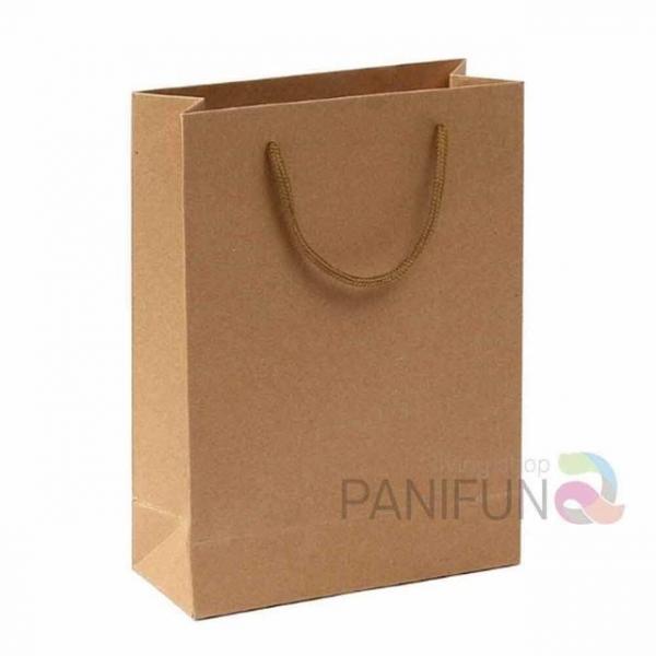 무지 세로쇼핑백 10p 20x28cm브라운 미니쇼핑백 종이무지쇼핑백 세로형쇼핑백 소형쇼핑백 손잡이쇼핑백